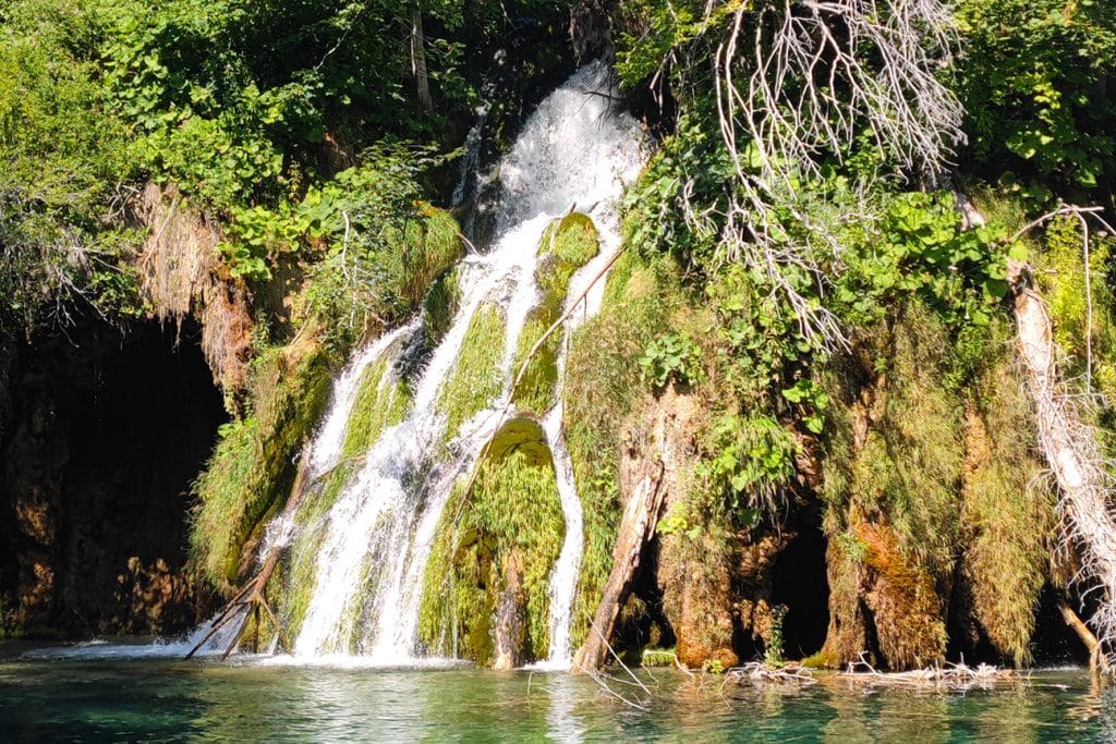 Waterfall at Plitvices Lakes, Croatia