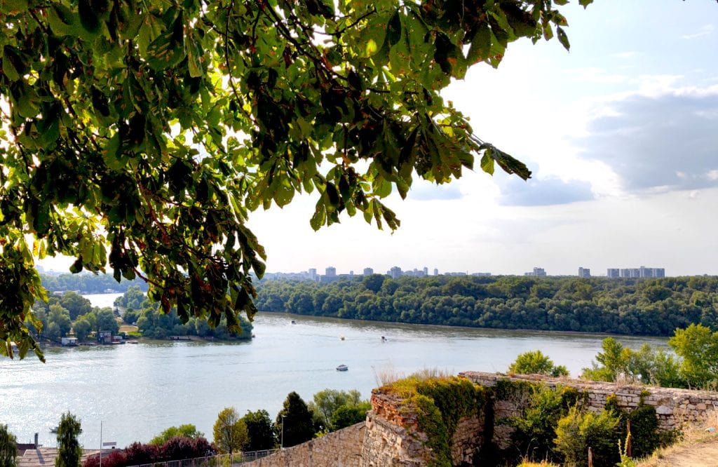 View of Belgrade in Serbia