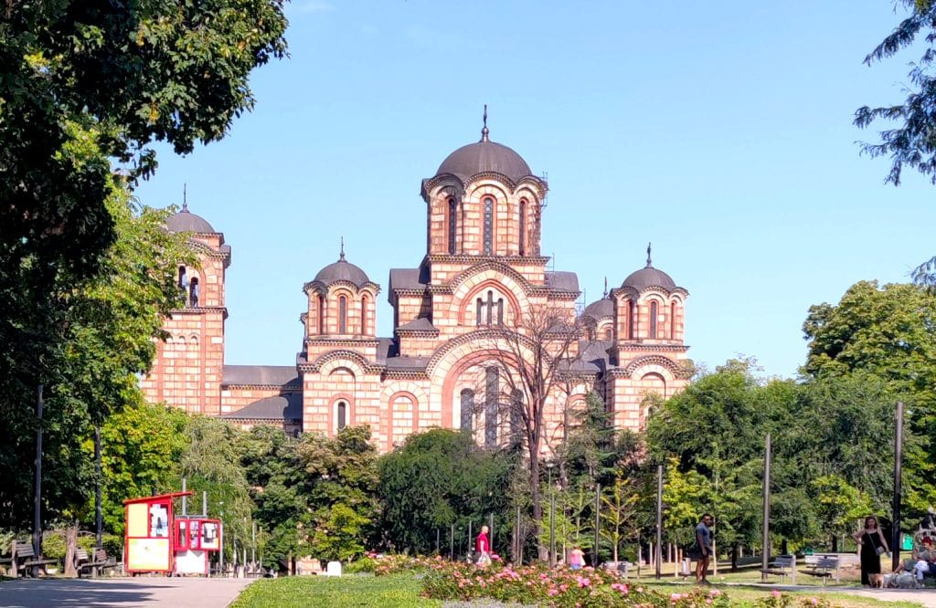 St Mark Orthodox Church in Serbia