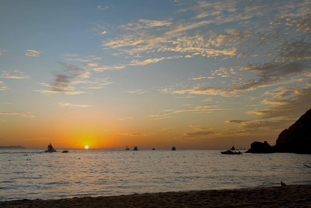 Sunrise in Los Cabos, Mexico